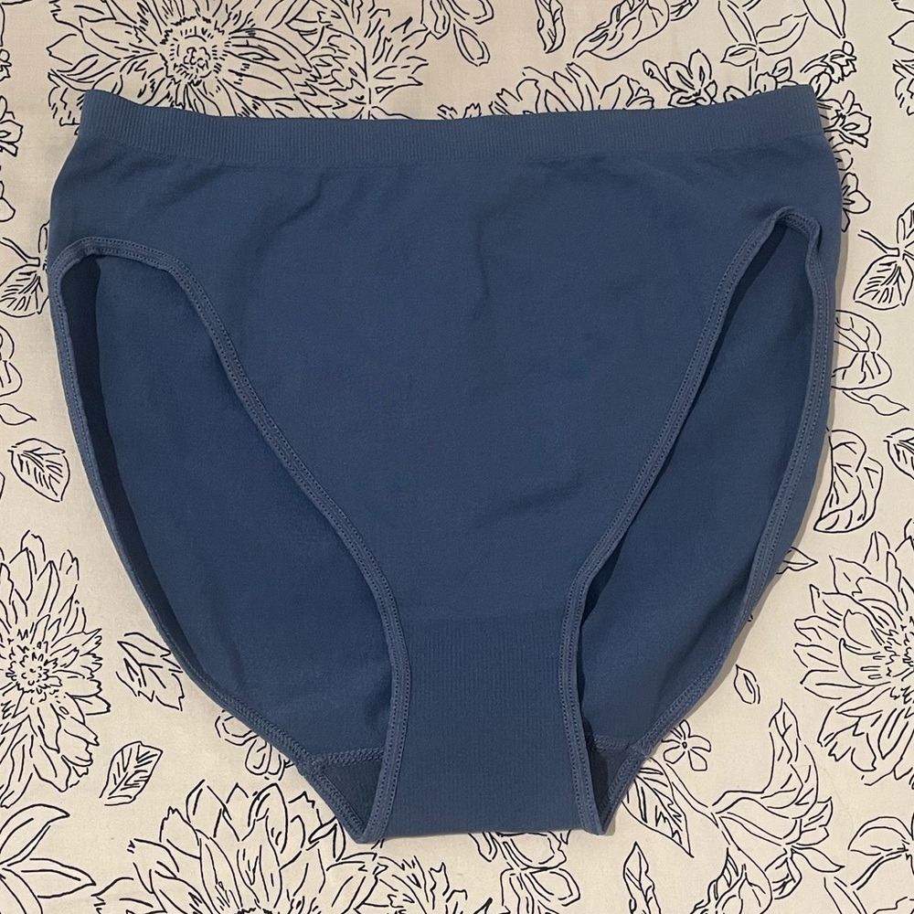 NWT Vintage GAP Blue High Leg Bikini Y2K Panty